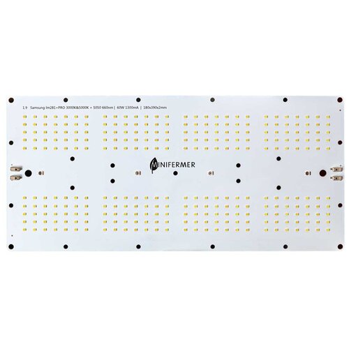   1.9 Quantum board Samsung 2835 lm281b+pro 3000K + 5000K + smd 5050 660nm, 60 1839   -     , -, 