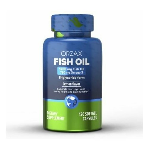  ORZAX Fish oil Omega 3 /   3   , 120   