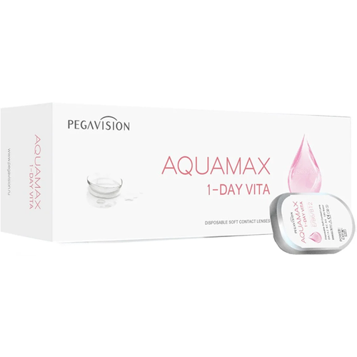    Pegavision Aquamax 1 Day Vita, 30 ., R 8,6, D -3,75, , 1 .   -     , -, 