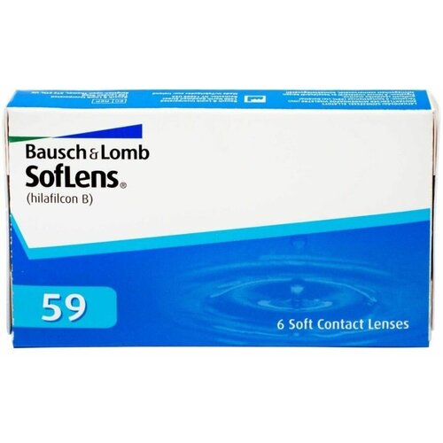 ���� ���������� ����� Bausch & Lomb SofLens 59, 6 ��., R 8,6, D -0,75 ������ ������