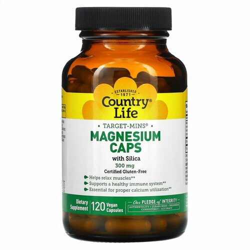 ���� Country Life Magnesium Caps (������ � ��������) 300 �� 120 ���. ������ ������ ������