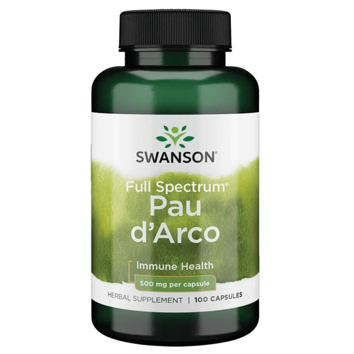 ���� Swanson Full Spectrum Pau d'Arco (��� �'���� ������� �������) 500 �� 100 ������ ������ ������