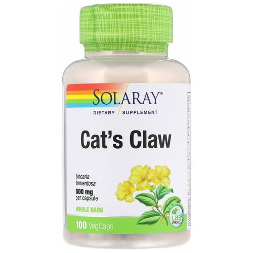 ���� ������� Solaray Cat's Claw, 140 �, 500 ��, 100 ��. ������ ������