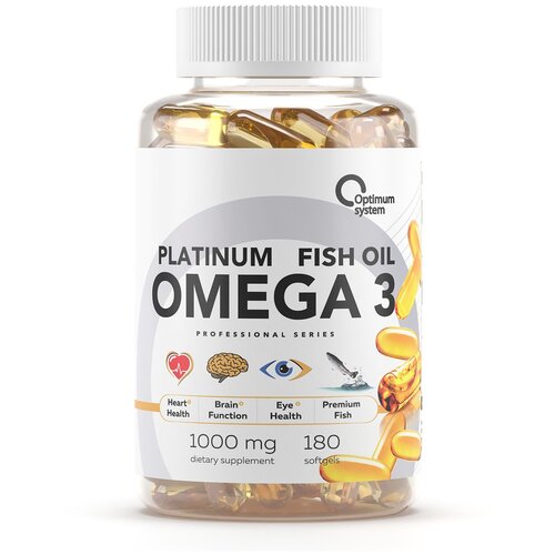   Optimum system Platinum Fish oil Omega-3, 90 , 180 .   -     , -, 