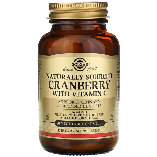���� Solgar Natural Cranberry with Vitamin C ����., 270 �, 60 ��. ������ ������