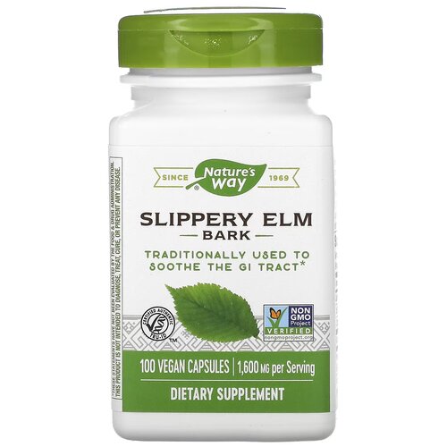   Nature's Way Slippery Elm Bark, 110 , 100 .   -     , -, 