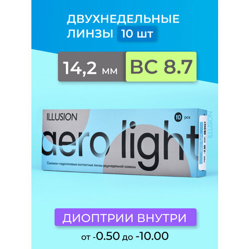 ���� ���������� ����� ILLUSION Aero Light, 10 ��., R 8,7, D -5,75, 1 ��. ������ ������