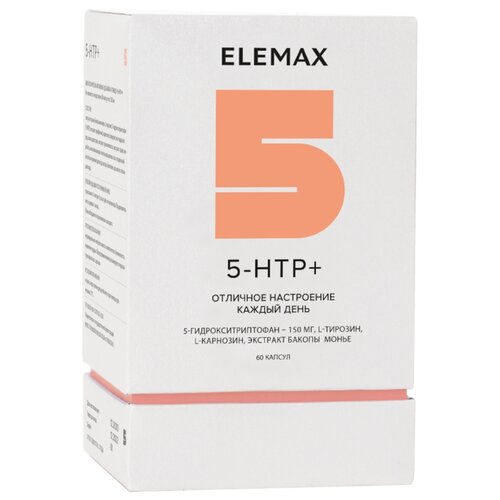 ���� Elemax 5-HTP+ ����., 150 ��, 33 �, 60 ��. ������ ������