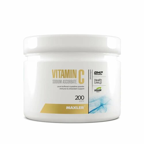 ���� MAXLER Vitamin C sodium ascorbate ���., 200 �, 1 ��., 1 ��. ������ ������