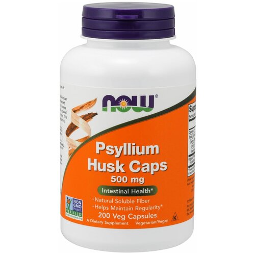 ���� ��� NOW Psyllium Husk Caps ����., 150 �, 500 ��, 200 ��. ������ ������
