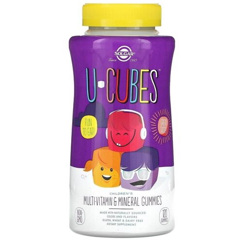 ���� Solgar U-Cubes Multi-Vitamin & Mineral 120 ���. ����. (Solgar) ������ ������
