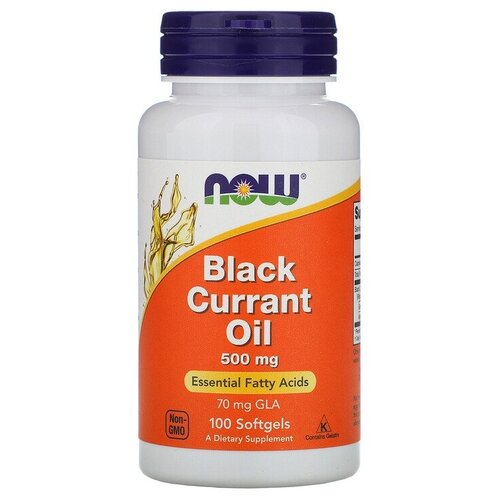   NOW Black Currant Oil 500 , 120 , 100 , 500 , 100 .   -     , -, 