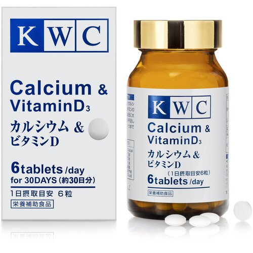 ���� KWC Calcium & Vitamin D3 ���., 180 ��. ������ ������