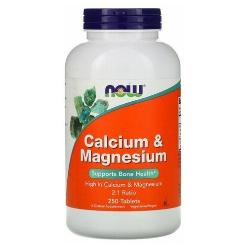 ���� �������� NOW Calcium & Magnesium, 760 �, 100 ��, 250 ��. ������ ������