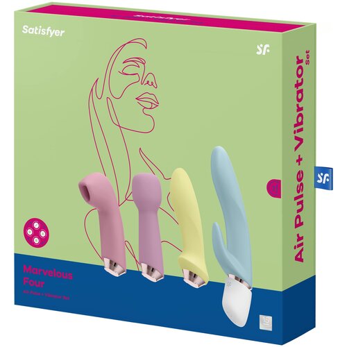 ���� ���������� Satisfyer Marvelous Four ������ ������