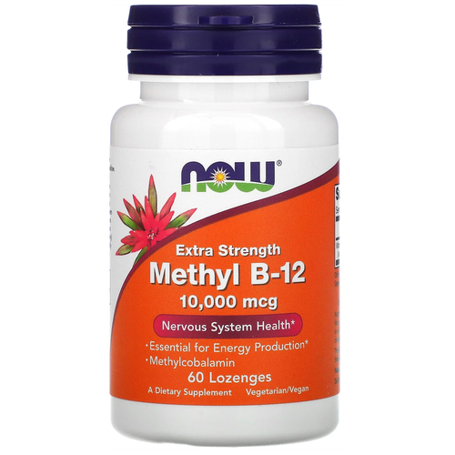   NOW Methyl B-12, 50 , 10000 , 60 .   -     , -, 