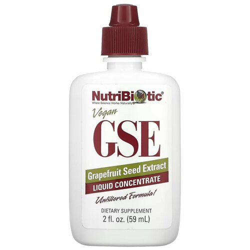 ���� ����� NutriBiotic GSE Grapefruit Seed Extract, 90 �, 59 �� ������ ������
