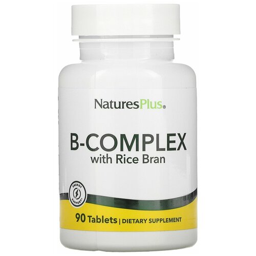  NaturesPlus B-Complex with Rice Bran (-   ) 90  (NaturesPlus)   -     , -, 