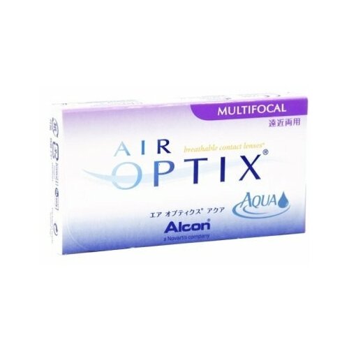 ���� ���������� ����� �� ����� Alcon Air optix Aqua Multifocal, 3 ��., R 8,6, D -3, ADD: ������ ������ ������