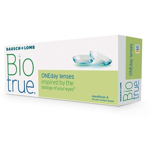    Bausch & Lomb Biotrue ONEday, 30 ., R 8,6, D -3, 1 .   -     , -, 