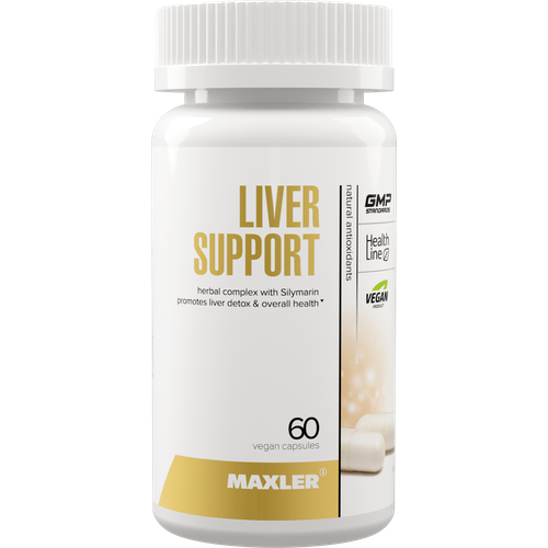 ���� ���������� �������� ��� �������� ������ Maxler Liver Support 60 vcaps ������ ������