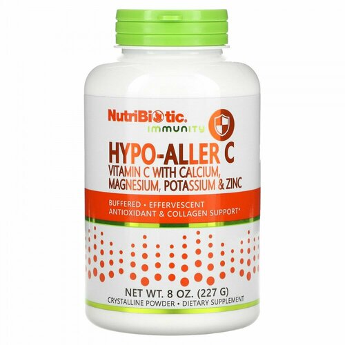 ���� NutriBiotic, Immunity, Hypo-Aller C, ������� C � ��������, �������, ������ � ������, 227 � (8 �����) ������ ������