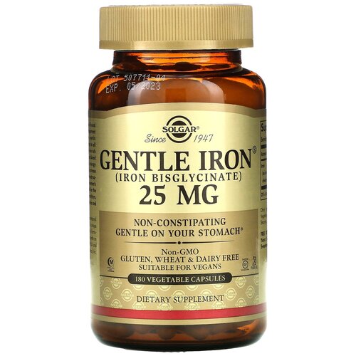 ���� Gentle Iron (Iron Bisglycinate) ����., 25 ��, 180 ��. ������ ������