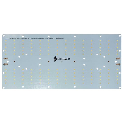   1.6 Quantum board Samsung lm301b 3000K+5000K + Samsung lh351h 660nm, 60 1839   -     , -, 