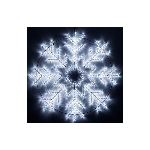 ���� 034254 ������ ARD-SNOWFLAKE-M8-950x950-540LED White (230V, 33W) (Ardecoled, IP65) ������ ������