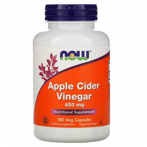 ���� NOW Apple Cider Vinegar 450 mg, 180 ����. ������ ������