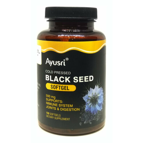 ���� ����� ������� ����� � �������� (Black Seed Softgel Ayusri) ��� ���������� ������������ 150 ��� ������ ������