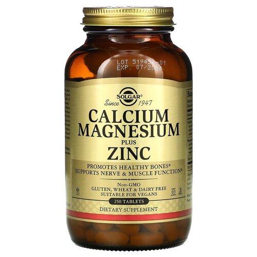 ���� Solgar Calcium Magnesium Plus Zinc ���., 1070 �, 250 ��. ������ ������