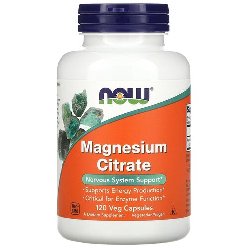 ���� ������� NOW Magnesium Citrate, 200 �, 200 ��, 120 ��., 3 ��. ������ ������