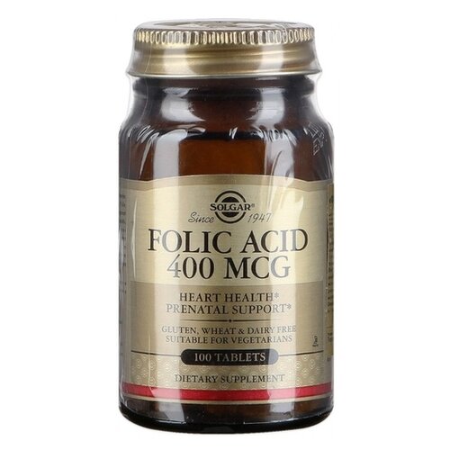 ���� Solgar Folic Acid ���., 400 ���, 60 �, 100 ��. ������ ������