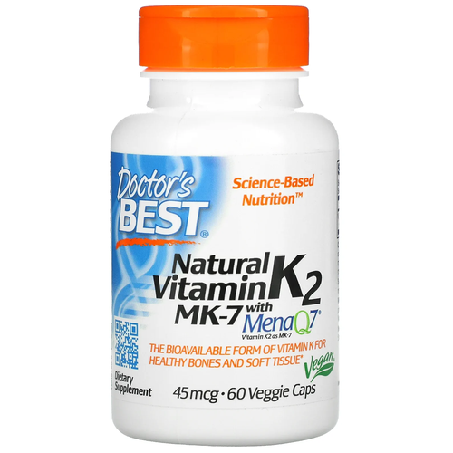 ���� Natural Vitamin K2 MK-7 � MenaQ7 ���. ����., 45 ���, 59 �, 60 ��. ������ ������