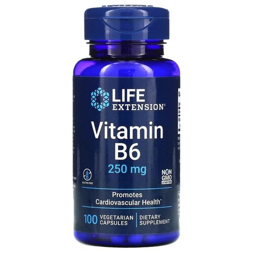 ���� ������� Life Extension Vitamin B6, 70 �, 100 ��, 250 ��, 100 ��. ������ ������
