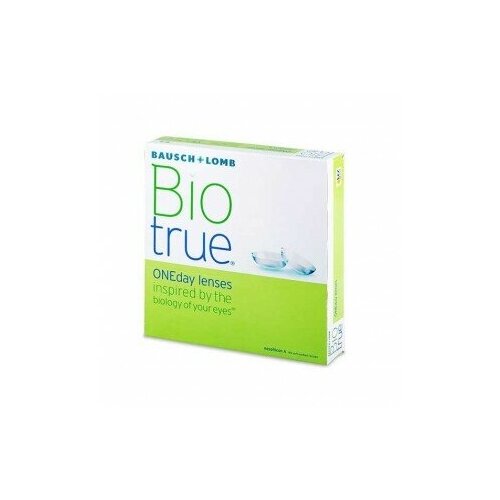    Bausch & Lomb Biotrue ONEday, 90 ., R 8,6, D -8, 1 .  