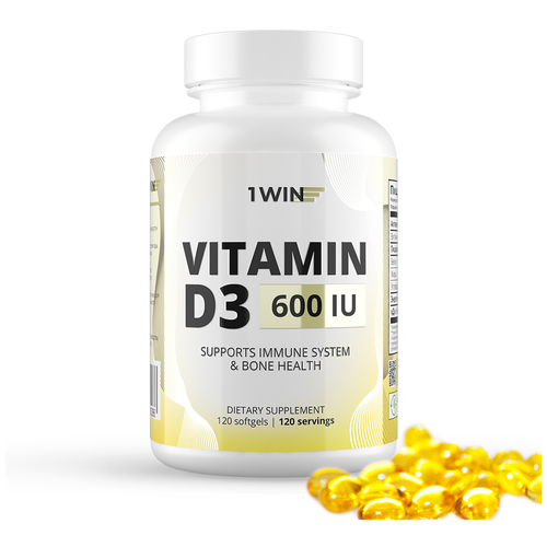 ���� Vitamin D3, 600 �� ������ ������