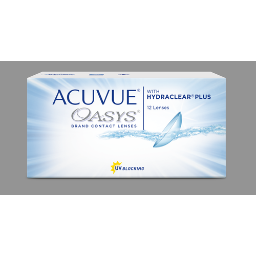 ���� ���������� ����� ACUVUE OASYS with HYDRACLEAR PLUS.., 12 ��., R 8,8, D +6,5, 1 ��. ������ ������