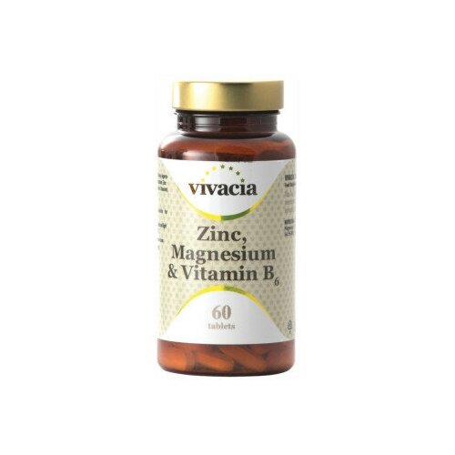 ���� ��� ���������� � ������������ ����, ������, ������� B6 Vivacia ������� ��� zinc, magnesium & vitamin b6 60 �� ������ ������