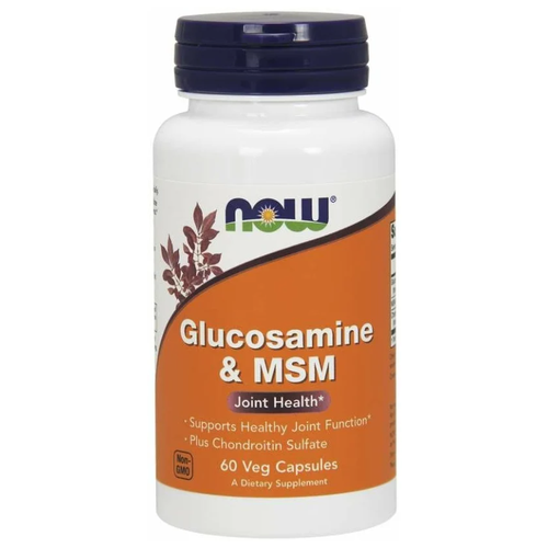 ���� ������� NOW Glucosamine & MSM, 100 �, 100 ��, 60 ��. ������ ������