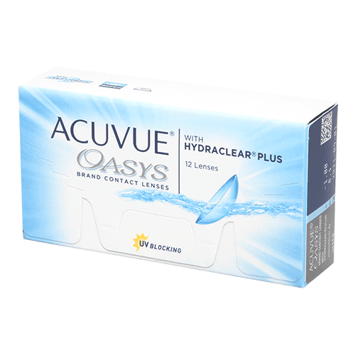 ���� ���������� ����� ACUVUE OASYS with HYDRACLEAR PLUS.., 12 ��., R 8,4, D +6,5, 1 ��. ������ ������