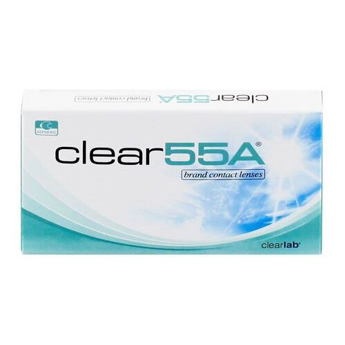 ���� ���������� ����� Clearlab Clear 55A, 6 ��., R 8,7, D +3, ����������, 1 ��. ������ ������