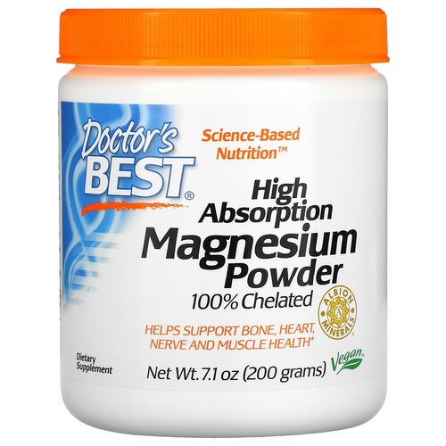 ���� ������� Doctor's Best High Absorption Magnesium, 200 �, 200 �� ������ ������