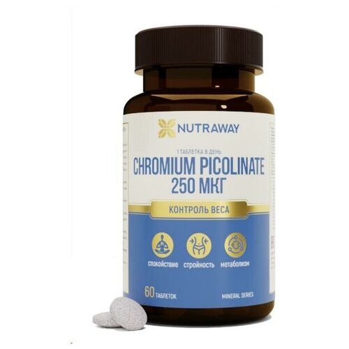 ���� ������� � ���� �CHROMIUM PICOLINATE� (����� ���������) NUTRAWAY 60 �������� ������ ������