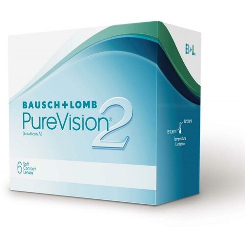 ���� ���������� ����� Bausch & Lomb PureVision 2 HD., 6 ��., R 8,6, D -0,5 ������ ������