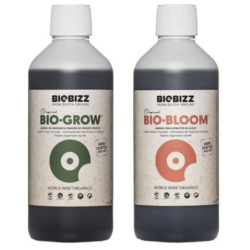    BioBizz     Bloom 1 +Grow 1    -     , -, 