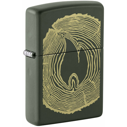   ZIPPO Wood Ring   Green Matte, /, , , 38x13x57    -     , -, 