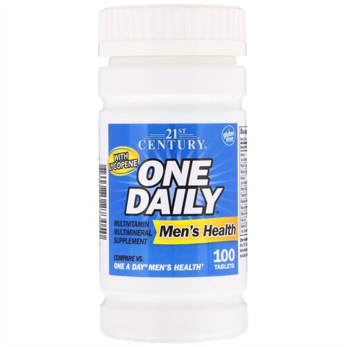 ���� �������� 21st Century One Daily Men's Health, 180 �, 100 ��. ������ ������