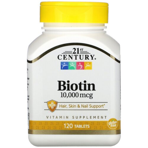   21st Century Biotin 10 000 , 80 , 80 , 120 .   -     , -, 